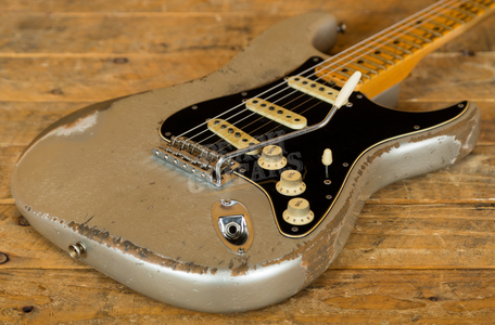 Fender Custom Shop Jason Smith Masterbuilt 69 Strat Relic Inca Silver 