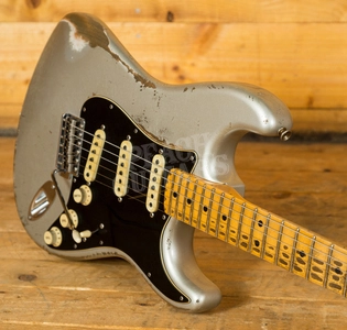 Fender Custom Shop Jason Smith Masterbuilt 69 Strat Relic Inca Silver 
