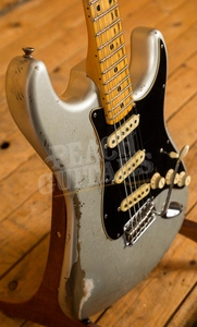 Fender Custom Shop Jason Smith Masterbuilt 69 Strat Relic Inca Silver 