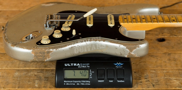 Fender Custom Shop Jason Smith Masterbuilt 69 Strat Relic Inca Silver 