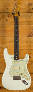 Fender Custom Shop 64 Strat Relic NAMM Limited Faded Aged Olympic White