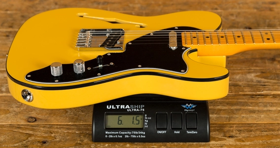 Fender Britt Daniel Tele Thinline - Maple - Amarillo Gold