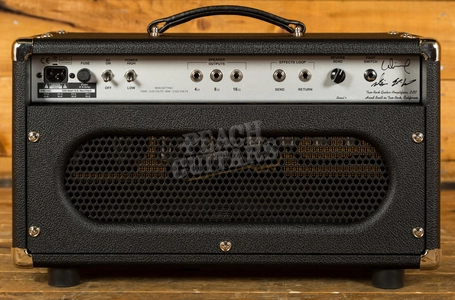 Two-Rock Bloomfield Drive 100/50 Watt Head with Silver Knob Black