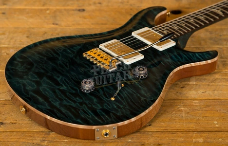 PRS Wood Library Custom 24 Slate Quilt Ziricote Fretboard