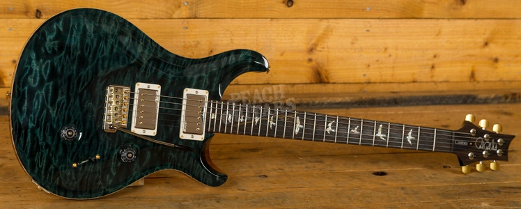 PRS Wood Library Custom 24 Slate Quilt Ziricote Fretboard