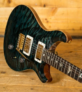 PRS Wood Library Custom 24 Slate Quilt Ziricote Fretboard