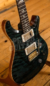 PRS Wood Library Custom 24 Slate Quilt Ziricote Fretboard