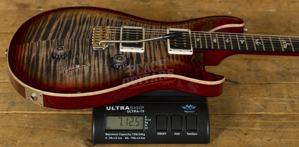 PRS Custom 24 Experience Ltd Charcoal Cherry Ebony Fretboard