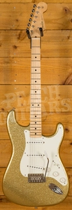 Fender Custom Shop 57 Strat NOS Maple Neck Gold Sparkle 