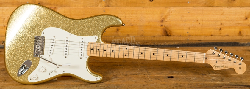 Fender Custom Shop 57 Strat NOS Maple Neck Gold Sparkle 