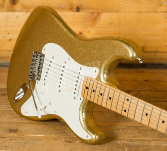Fender Custom Shop 57 Strat NOS Maple Neck Gold Sparkle 