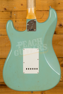 Fender Custom Shop 2018 Postmodern Strat Aged Daphne Blue