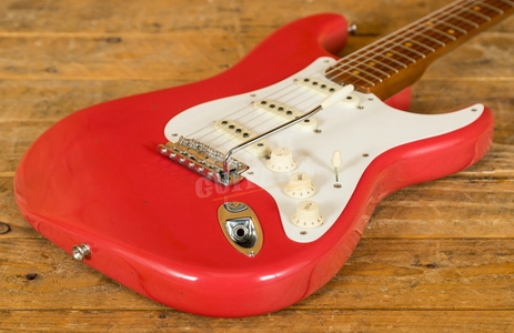 Fender Custom Shop 2018 NAMM LTD Roasted 57 Strat Aged Fiesta Red