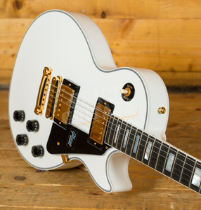 Gibson Les Paul Custom Alpine White Gold Hardware