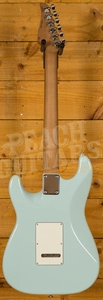 Suhr Classic Pro Peach LTD - SSS Roasted Maple Sonic Blue