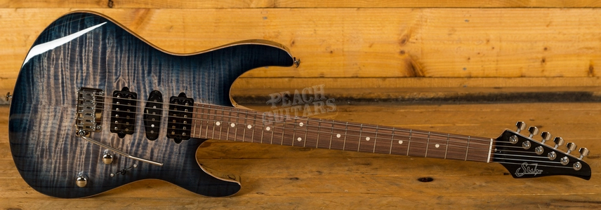 Suhr Modern Pro Faded Trans Whale Blue Burst