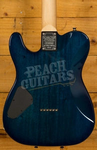 Schecter USA PT Custom Trans Sky Blue Flame Maple HH