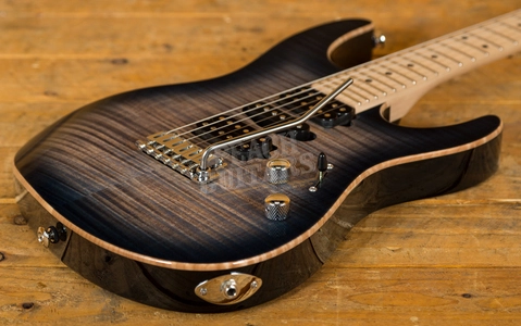 Suhr Modern Pro Faded Trans Whale Blue Burst Maple 510 HSH
