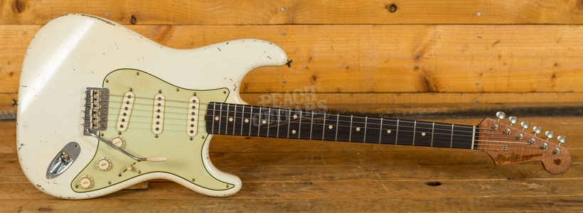 Fender Custom Shop '60 Relic Masterbuilt John Cruz Strat - Aged Olympic White