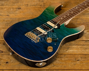 Suhr Modern Plus Curly - Aqua Blue Gradient