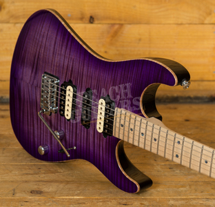 Suhr Custom Standard - Trans Purple Burst - Handpicked Top