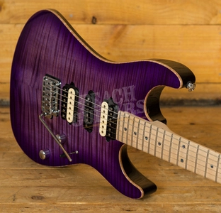 Suhr Custom Standard - Trans Purple Burst - Handpicked Top