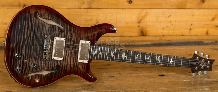 PRS Hollowbody II Piezo Charcoal Cherryburst 58/15