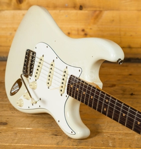 Fender Custom Shop 1964 Journeyman Relic Strat Aged Olympic White