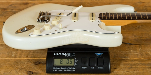 Fender Custom Shop 1964 Journeyman Relic Strat Aged Olympic White