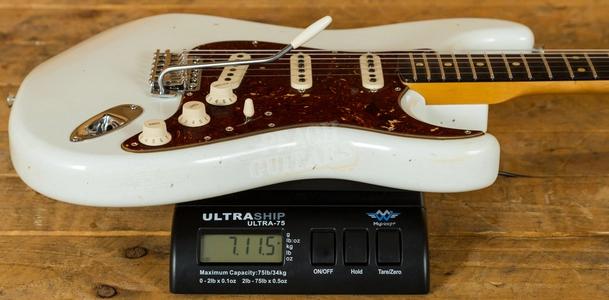 Fender Custom Shop 59 Journeyman Relic Strat Olympic White