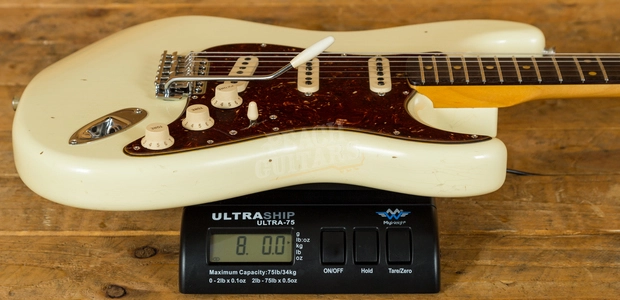 Fender Custom Shop 59 Journeyman Relic Strat Vintage White