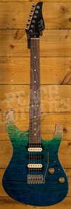 Suhr Modern Plus Curly - Aqua Blue Gradient