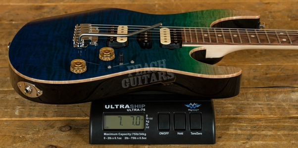 Suhr Modern Plus Curly - Aqua Blue Gradient