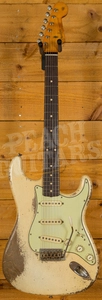 Fender Custom Shop Masterbuilt Dale Wilson 61 Strat - Relic Olympic White