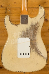 Fender Custom Shop Masterbuilt Dale Wilson 61 Strat - Relic Olympic White