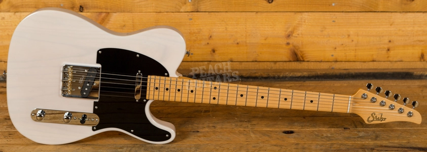 Suhr Classic T Pro Trans White Swamp Ash Maple SS