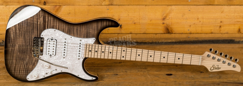 Suhr Standard Pro HSS Trans Charcoal Burst Maple