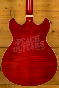 Ibanez AS Artcore Expressionist | AS93FM - Transparent Cherry Red