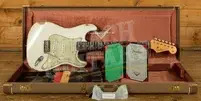 Fender Custom Shop Masterbuilt David Brown '61 Strat - Relic Olympic White