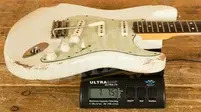 Fender Custom Shop Masterbuilt David Brown '61 Strat - Relic Olympic White