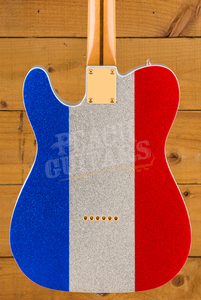 Fender Limited Edition Buck Owens Telecaster | Red/Silver/Blue Sparkle