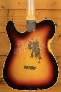 Fender Custom Shop 60 Tele - Custom Heavy Relic 3-Tone Sunburst