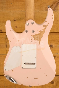 Charvel Pro-Mod Rick Graham DK24 2PT CM - Maple - Worn Shell Pink