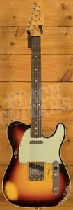 Fender Custom Shop 60 Tele - Custom Heavy Relic 3-Tone Sunburst