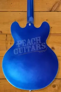 Epiphone ES-335 Block Candy Blue (Incl. Premium Gig Bag)
