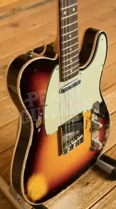 Fender Custom Shop 60 Tele - Custom Heavy Relic 3-Tone Sunburst
