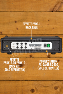 Fryette Power Station 2RU Rack Case | Amp Head Style