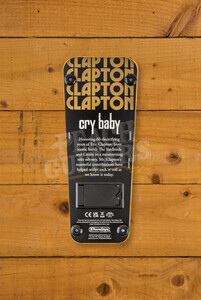 Dunlop EC95 | Eric Clapton Signature Cry Baby Wah