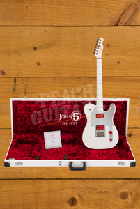 Fender John 5 Ghost Telecaster | Maple - Arctic White