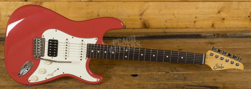 Suhr Classic Antique Pro， Fiesta Red， 2016 SSS， Rosewood Neck【美品】 Suhr Classic S Antique Roasted - Fiesta Red - Eddie\u0027s Guitars